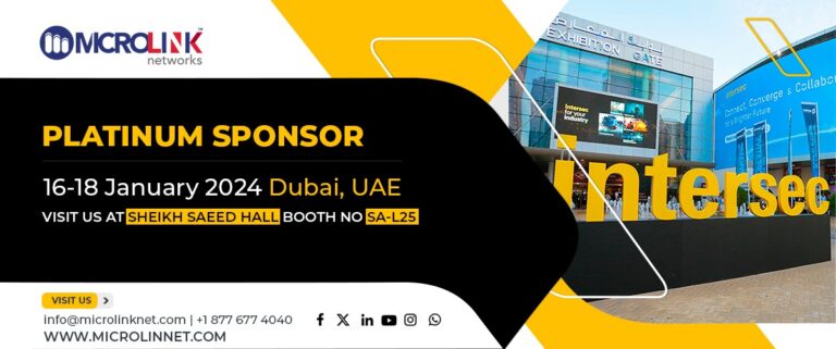 Read more about the article Microlink Network Shines as Platinum Sponsor at Intersec 2024 Dubai